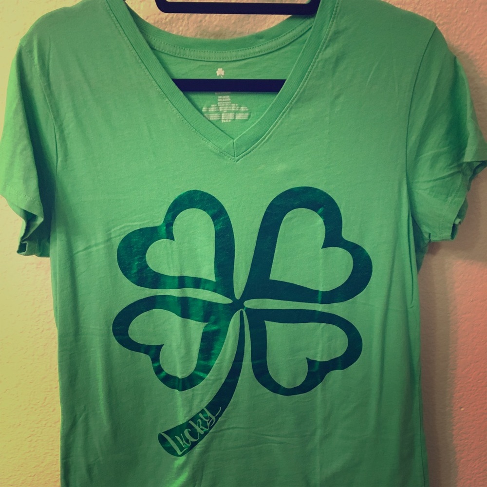 Four leaf clover t-shirt